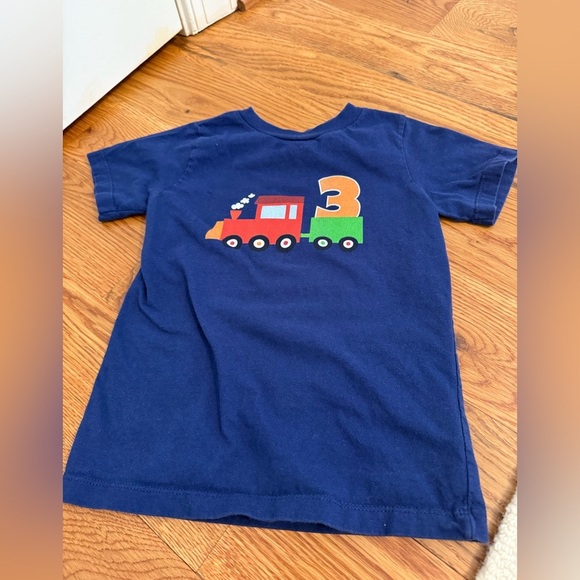 Third Birthday Toddler TShirt Choo Choo Train - Picture 4 of 7